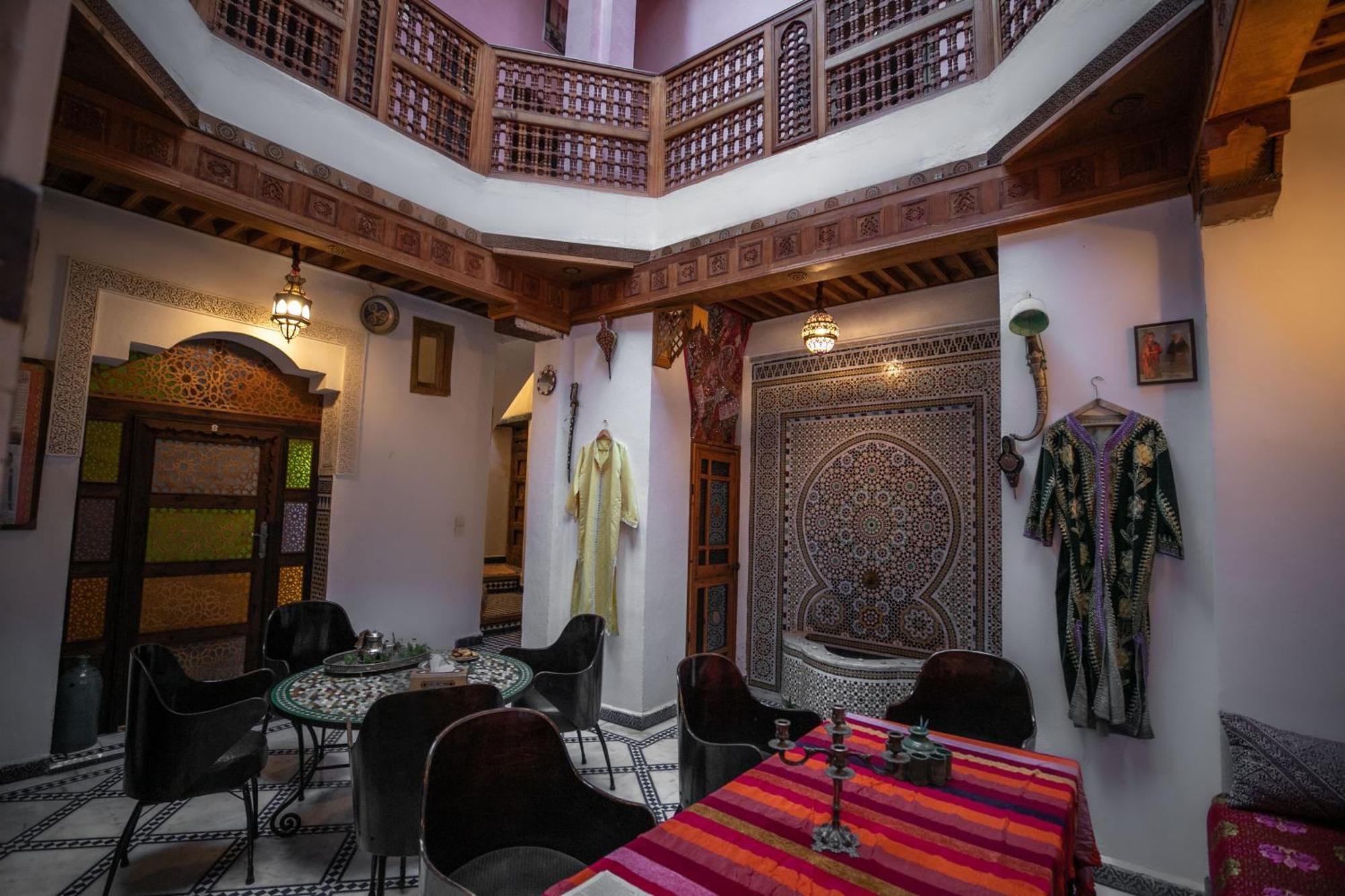 Bed and Breakfast Dar Mchachti Fez Exterior foto