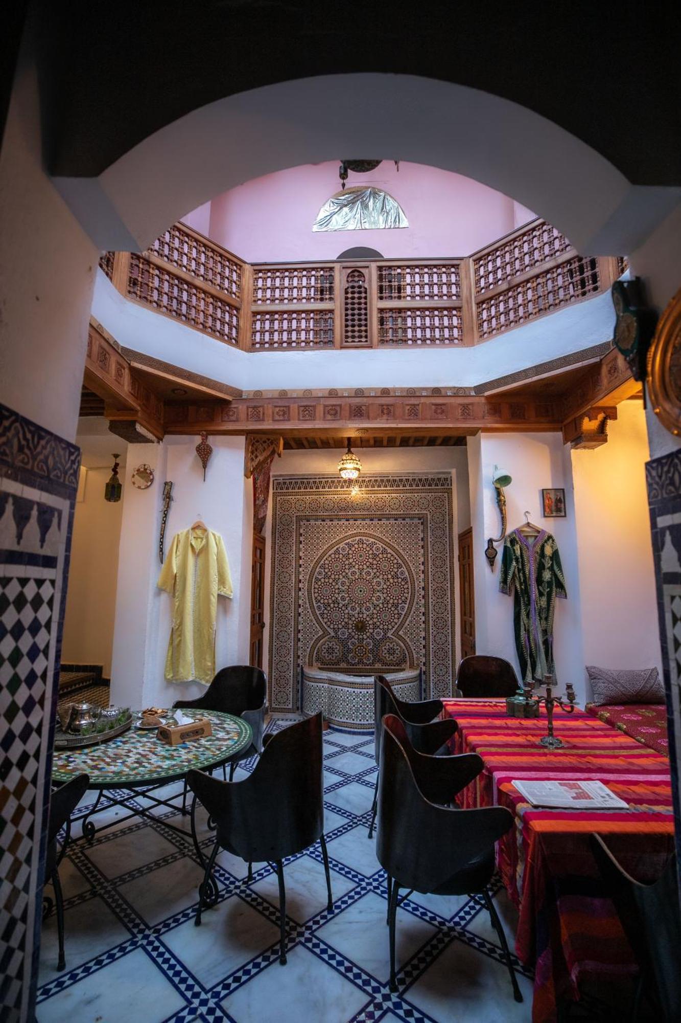 Bed and Breakfast Dar Mchachti Fez Exterior foto
