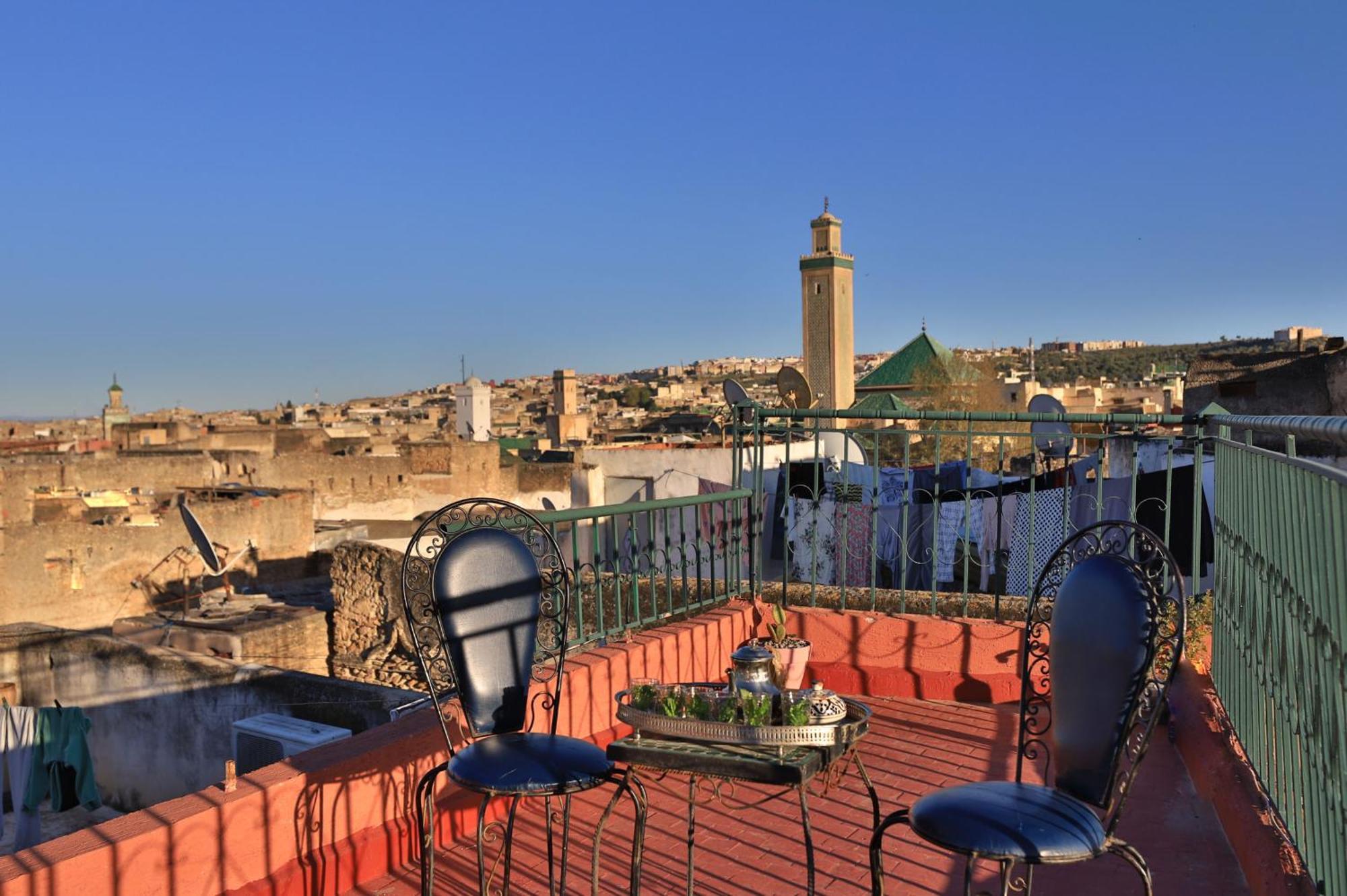 Bed and Breakfast Dar Mchachti Fez Exterior foto